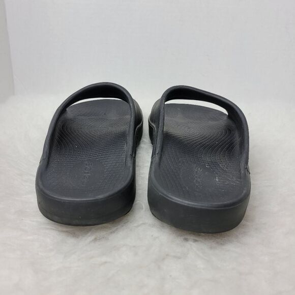 OOFOS OOahh Black Slide Recovery Women'S Sandals Shoes Size 9 - Picture 5 of 10